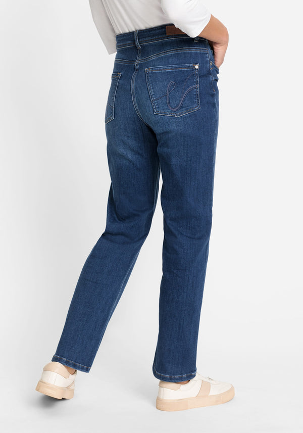 Mona Fit Straight Leg Jean containing REPREVE®