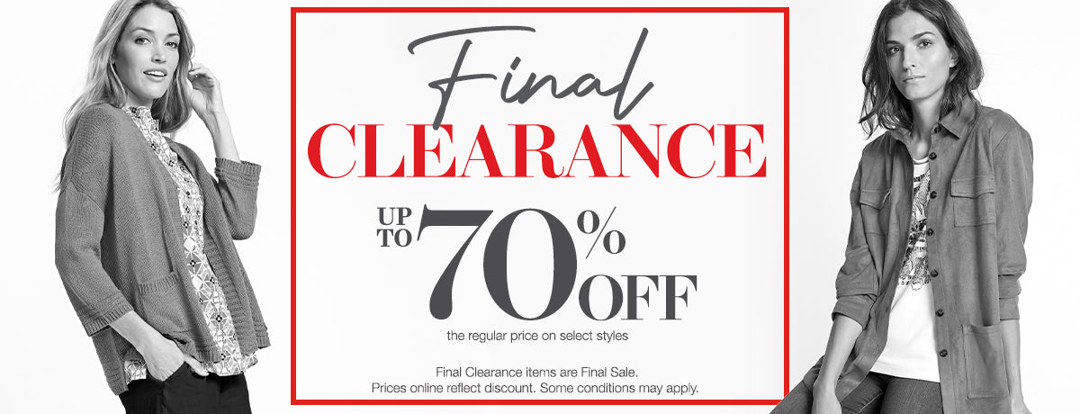 Women's Sale Apparel & Accessories, Clearance Clothing