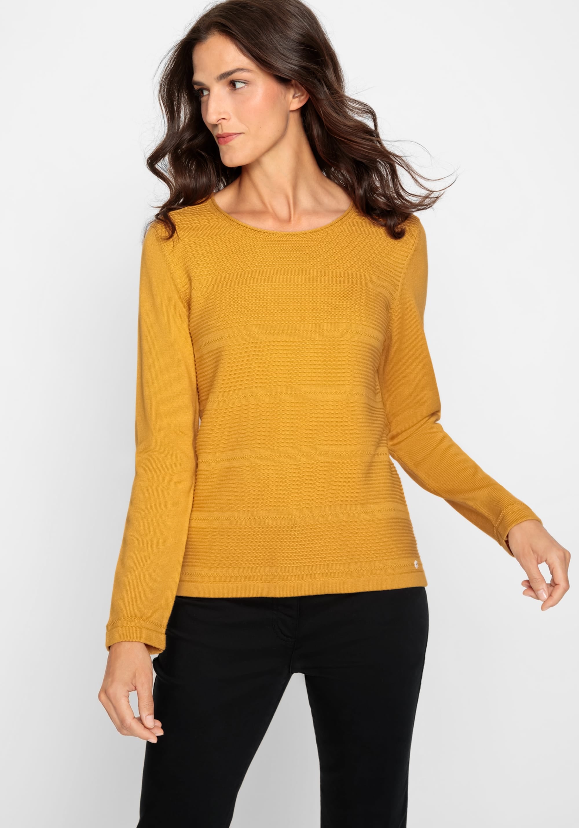 24/7 Ribbed Long Sleeve Sweater - Tops - PinkOrchidFashion