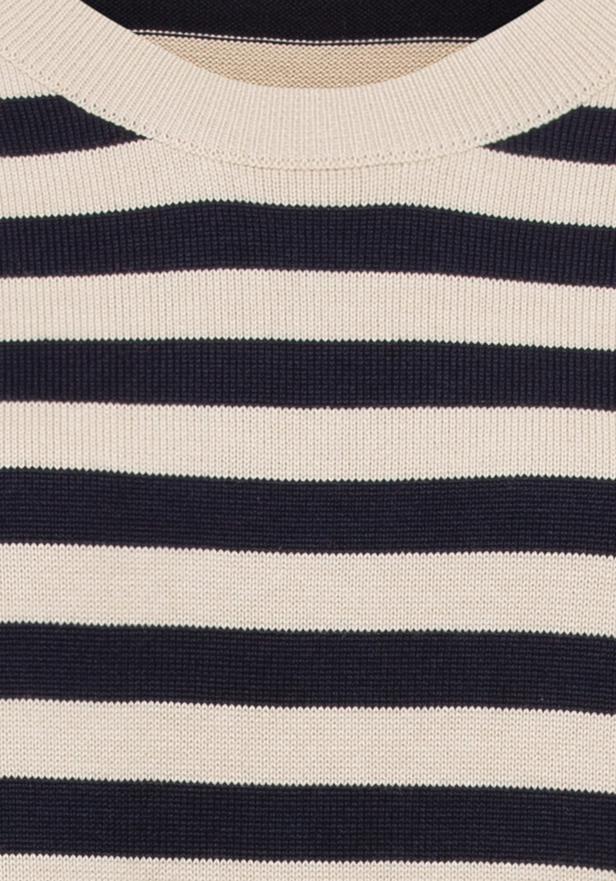 Cotton Blend Stripe Shirt - Olsen Fashion Canada