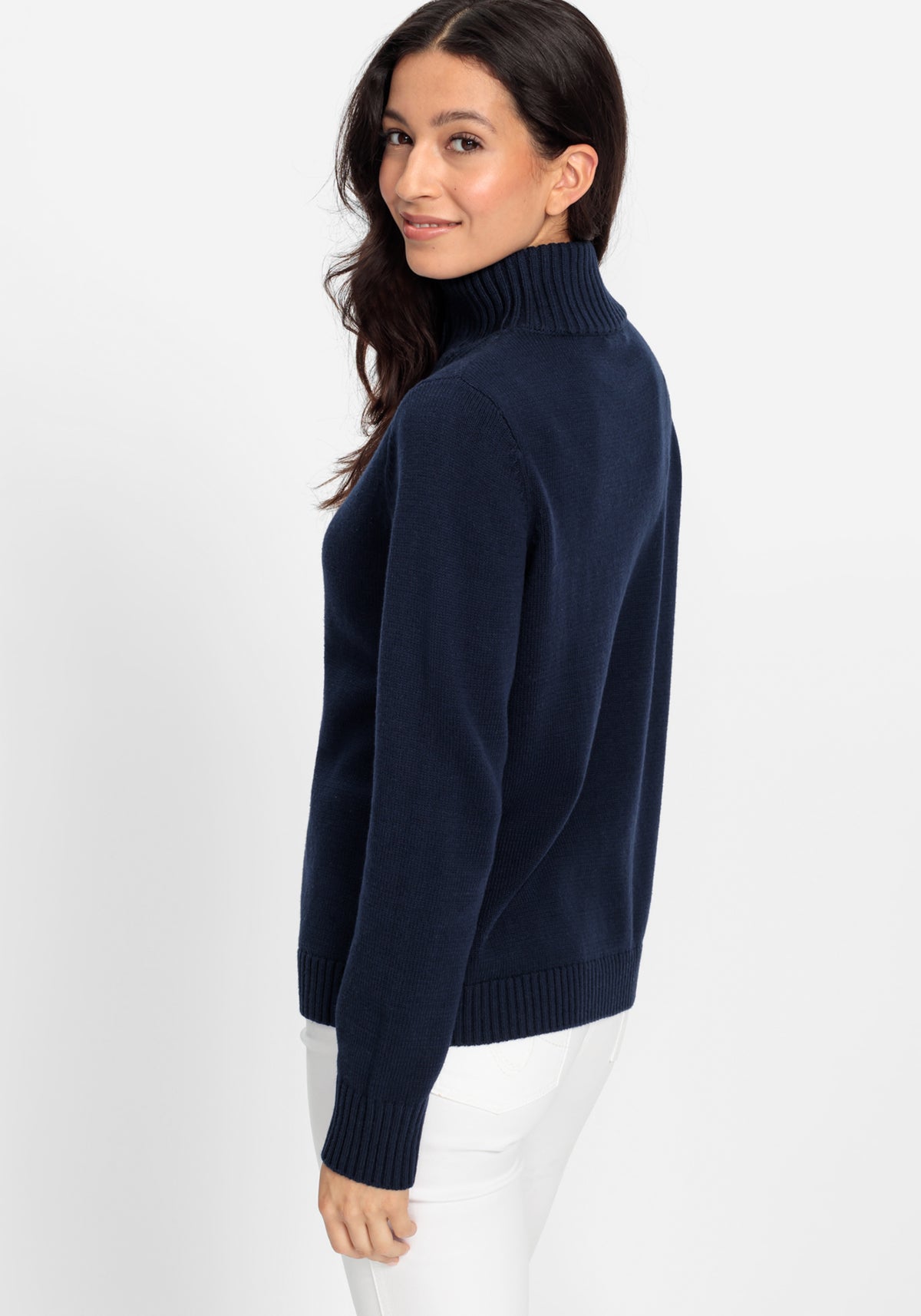 1/4 Zip Cable Sweater