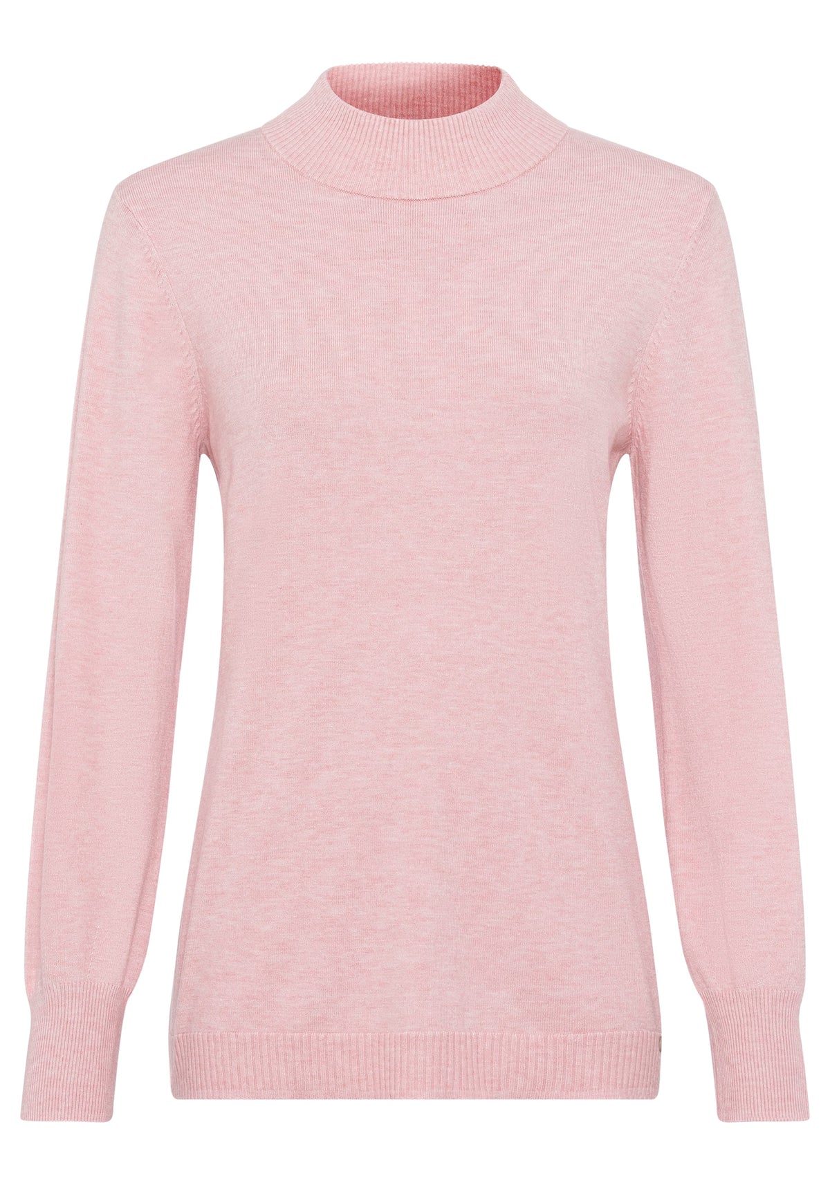 Long Sleeve Mock Neck Pullover