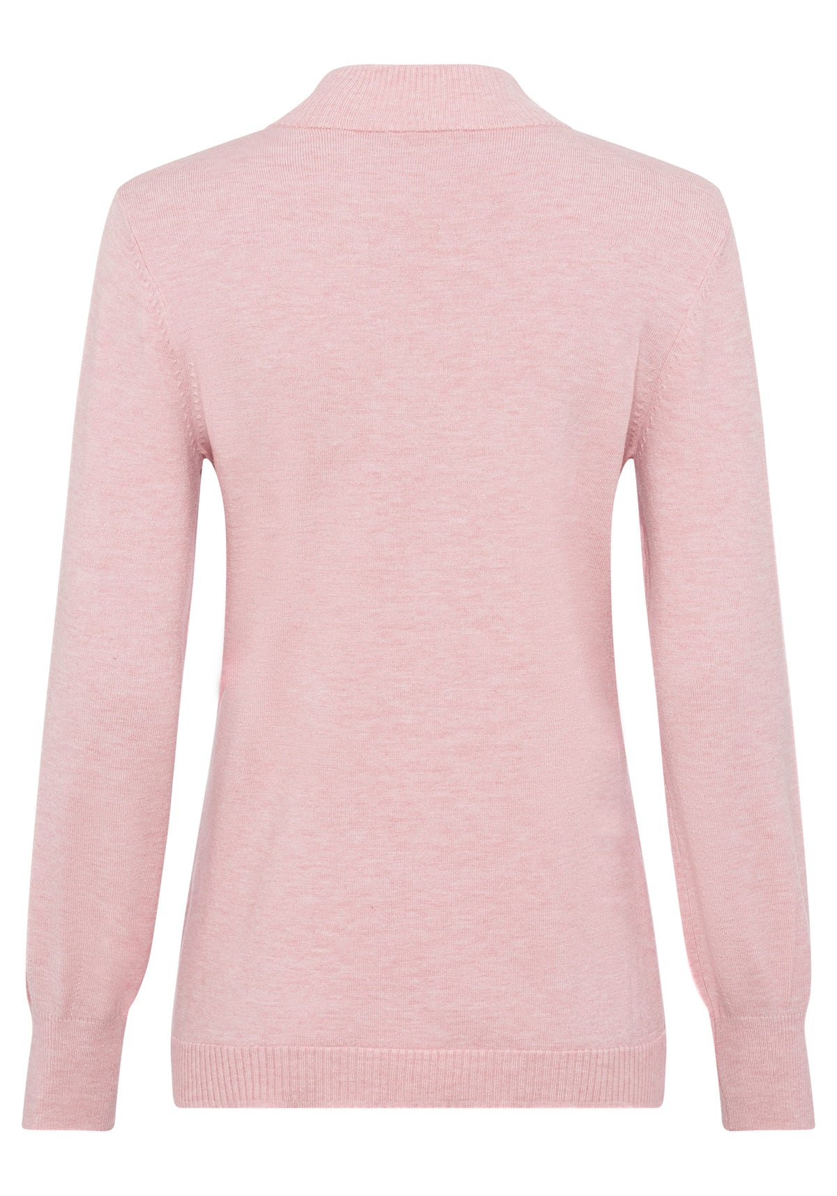 Long Sleeve Mock Neck Pullover