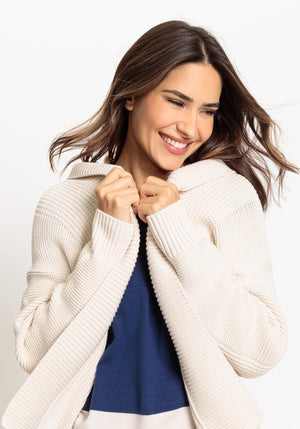 Cotton Blend Sleeveless Sweater - Olsen Fashion Canada