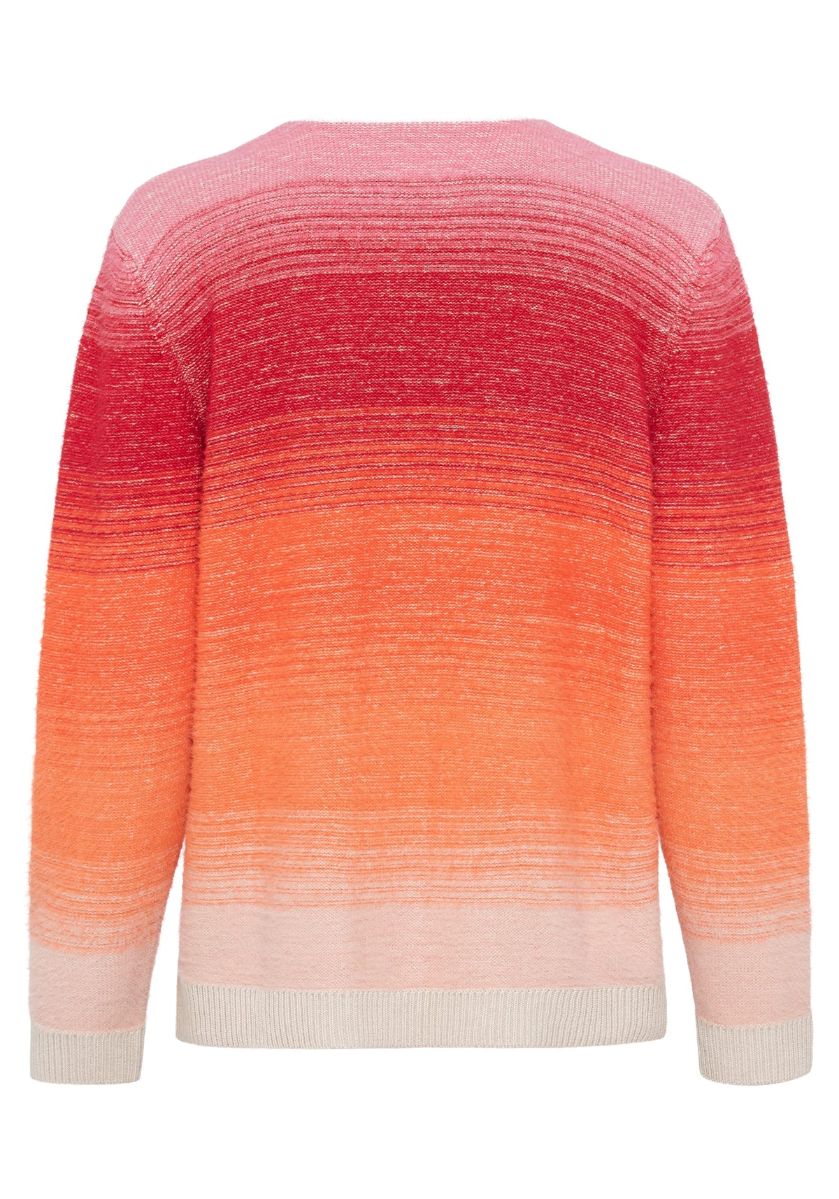 Cardigan ombré à manches longues