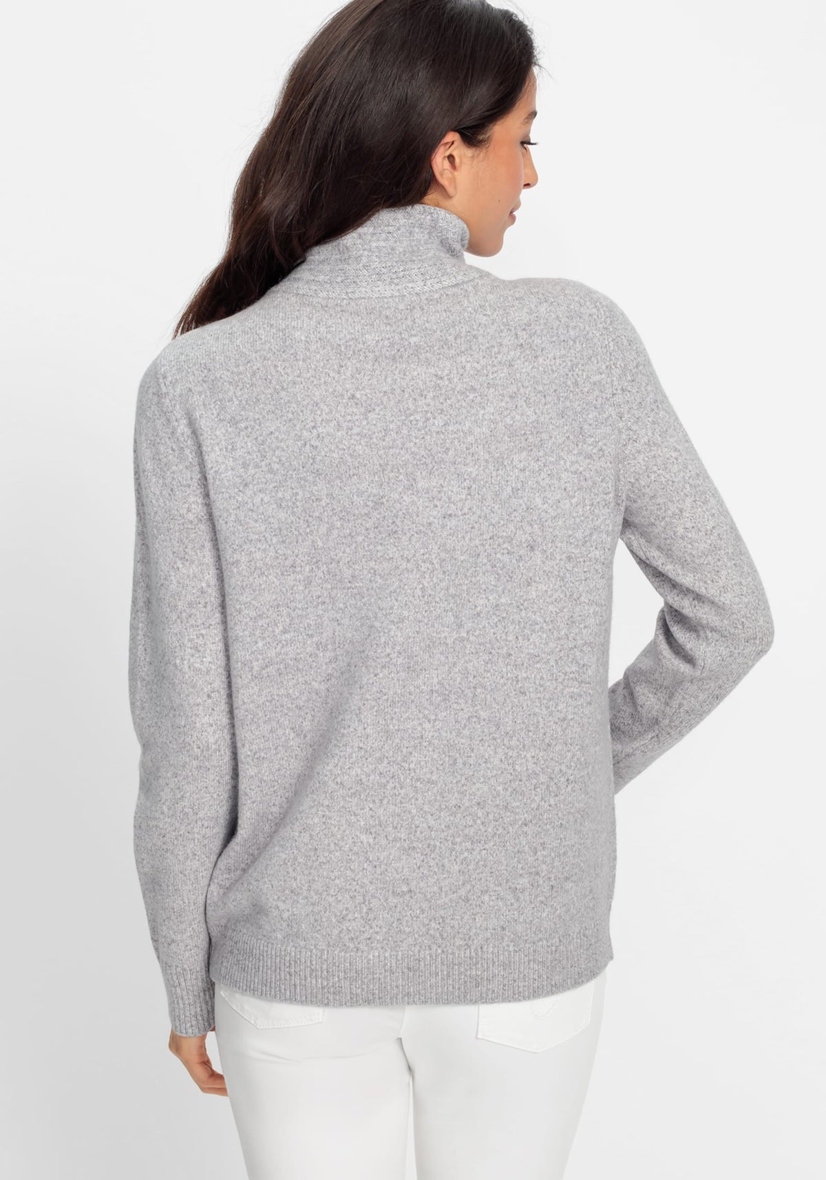 Long Sleeve Quarter Zip Sweater