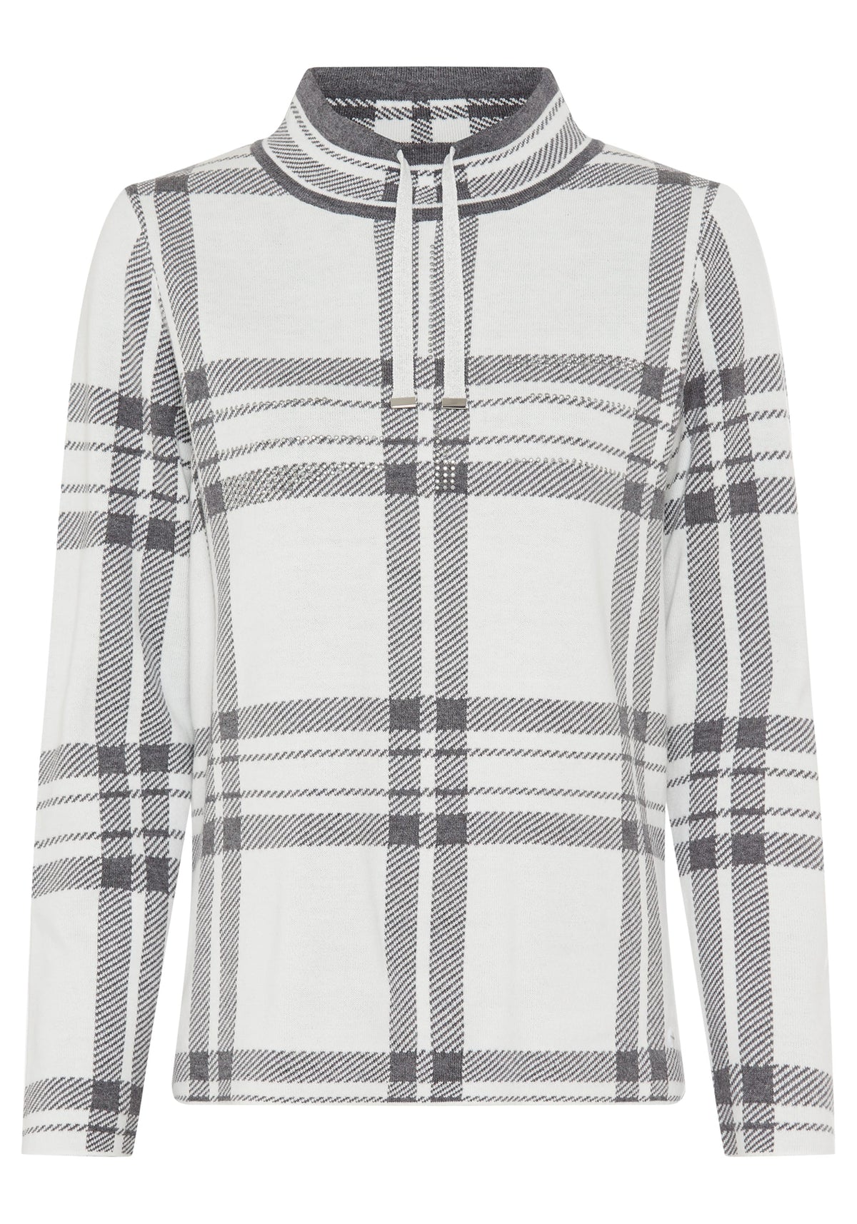 Long Sleeve Plaid Pullover