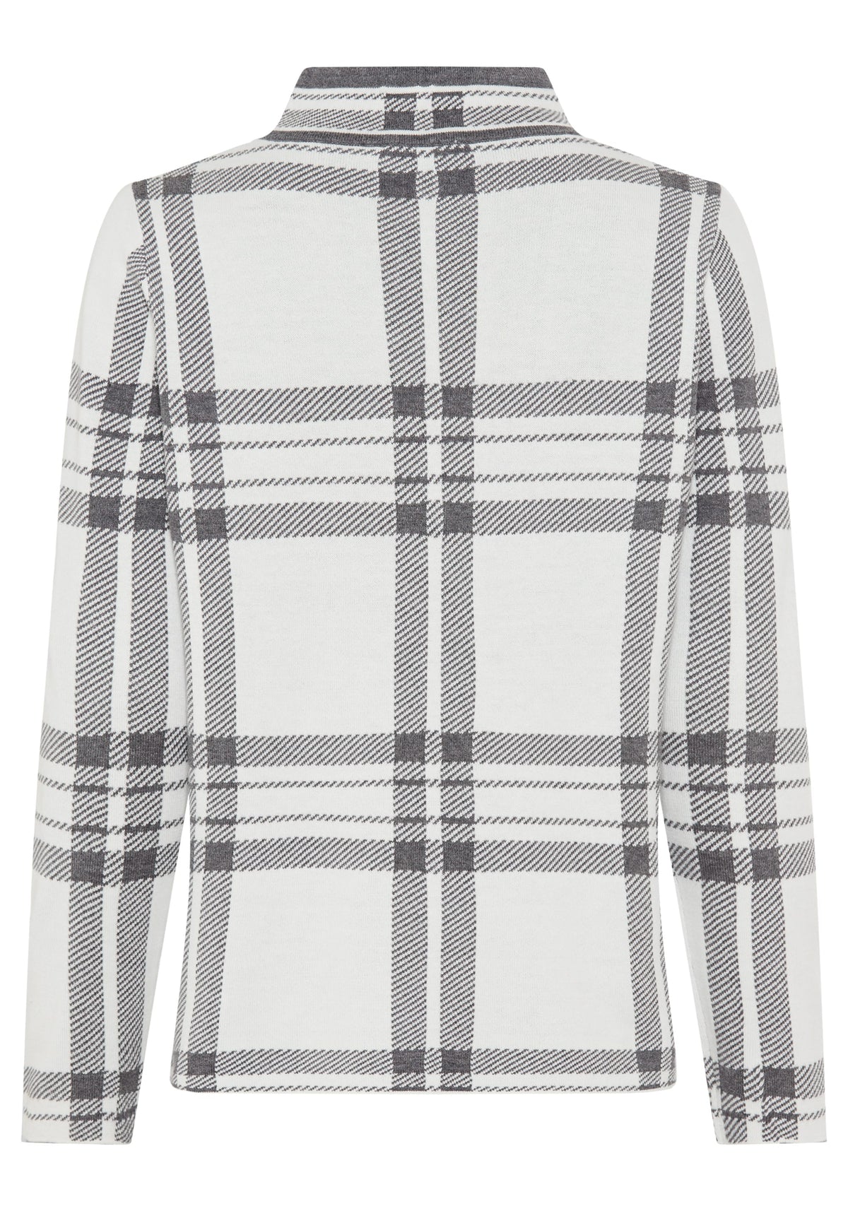 Long Sleeve Plaid Pullover