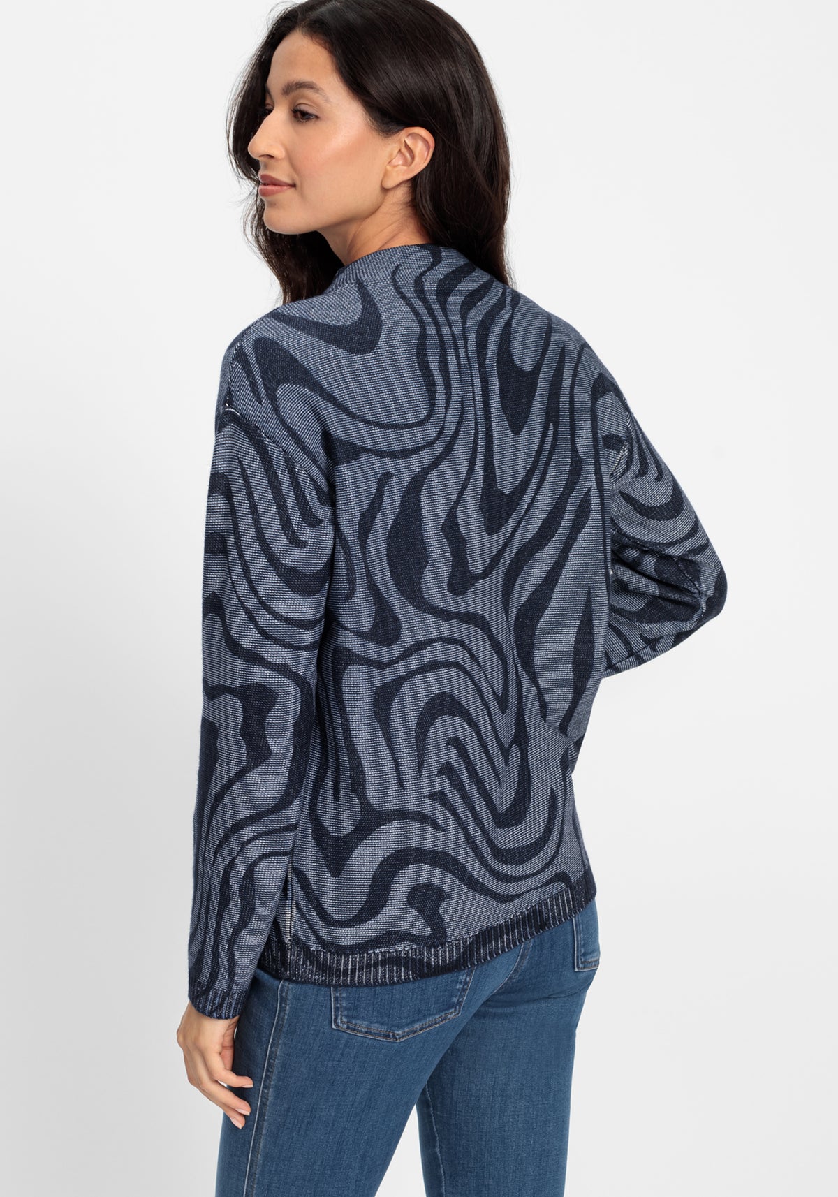 Funnel Neck Statement Sweater