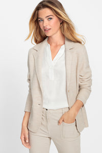 Blazer en laine mérinos