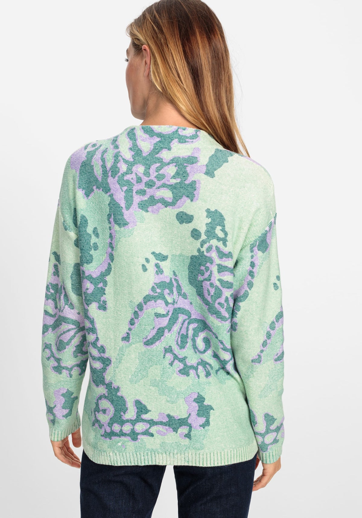 Abstract Pattern Statement Sweater