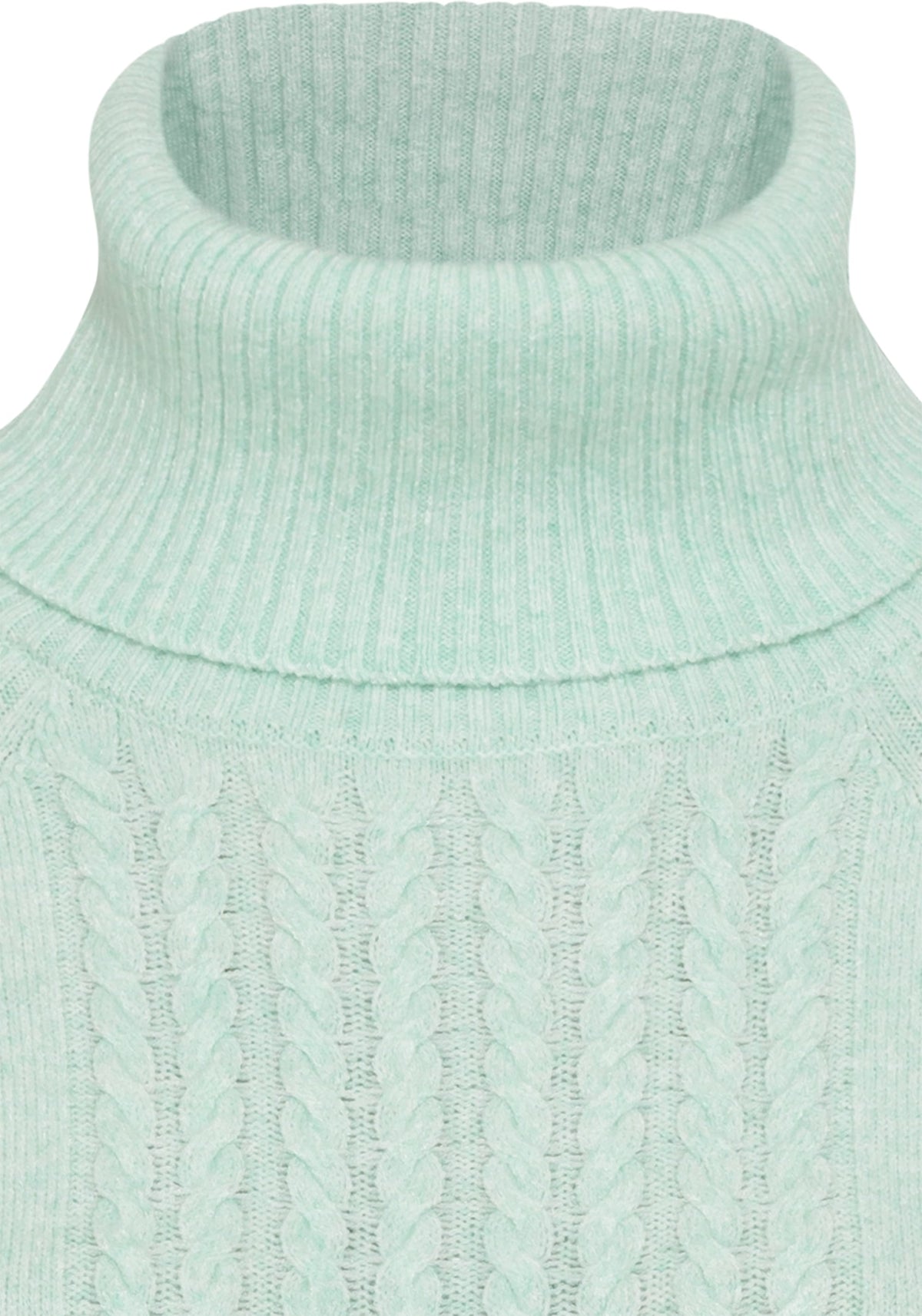 Cable Knit Turtle Neck Sweater