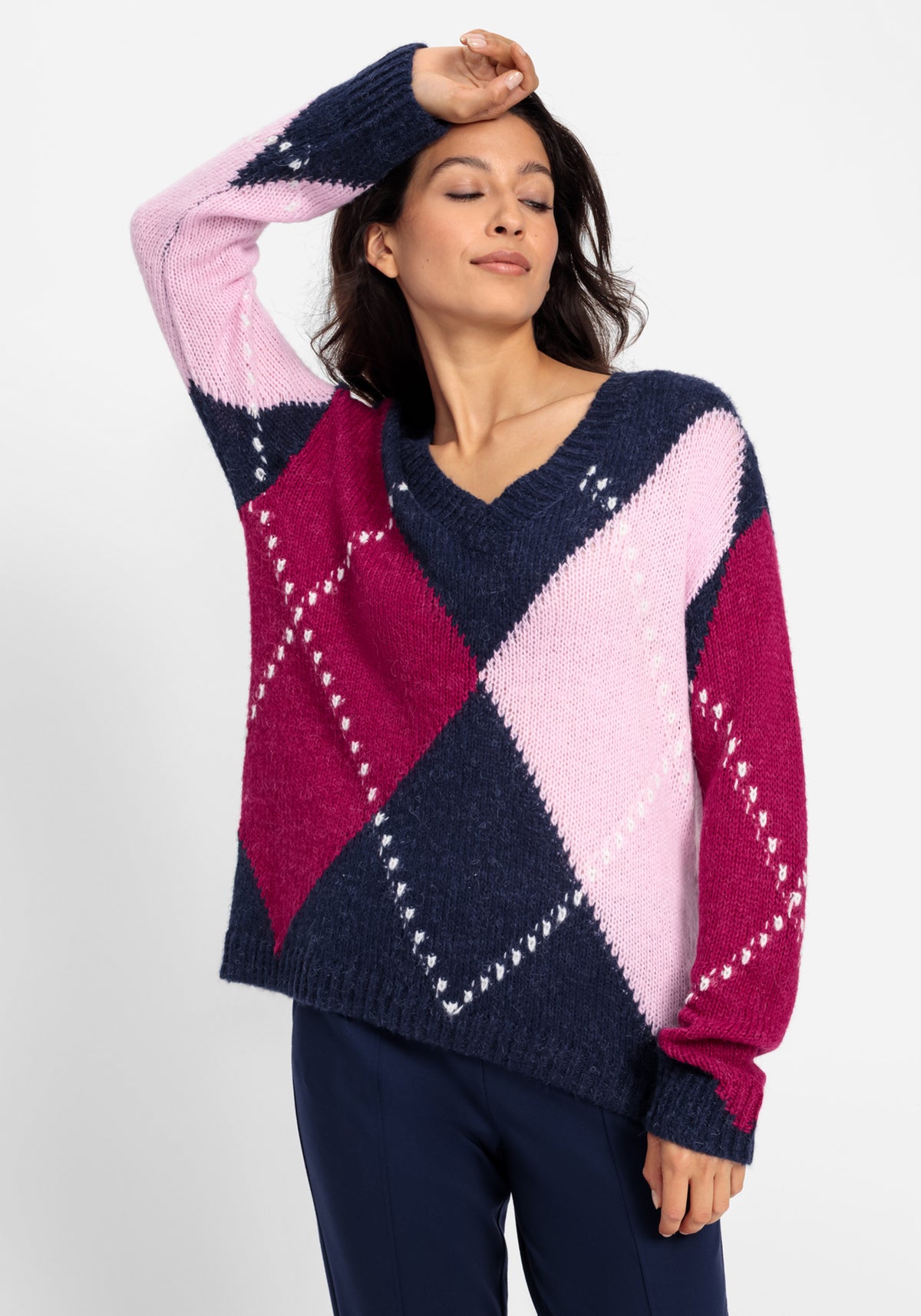 Argyle Pullover