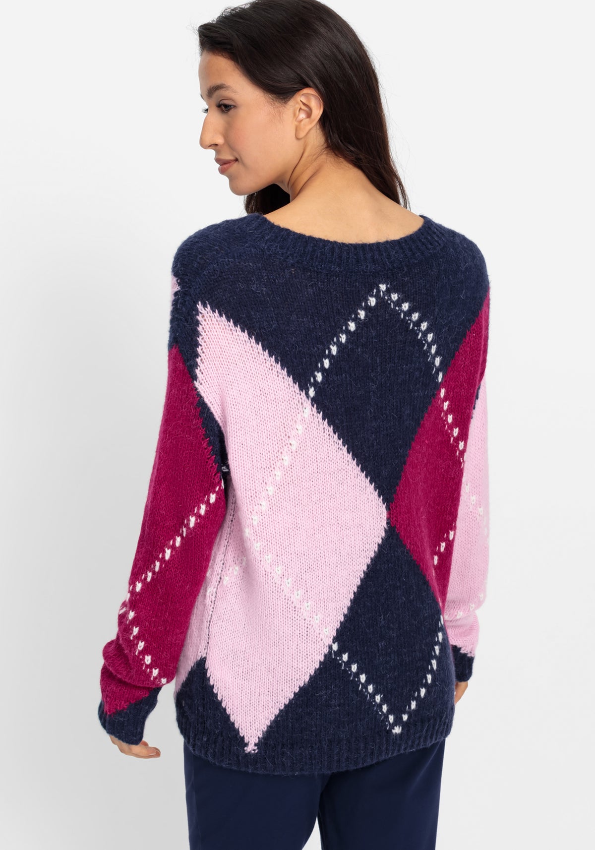 Argyle Pullover