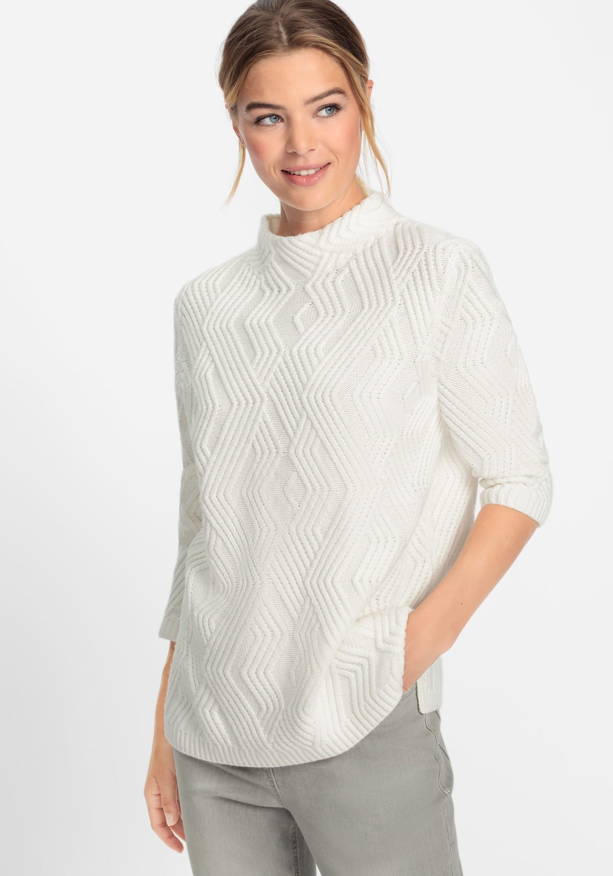 Zig Zag Stitch Pullover