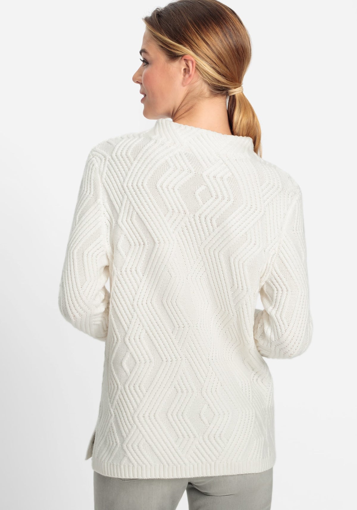 Zig Zag Stitch Pullover