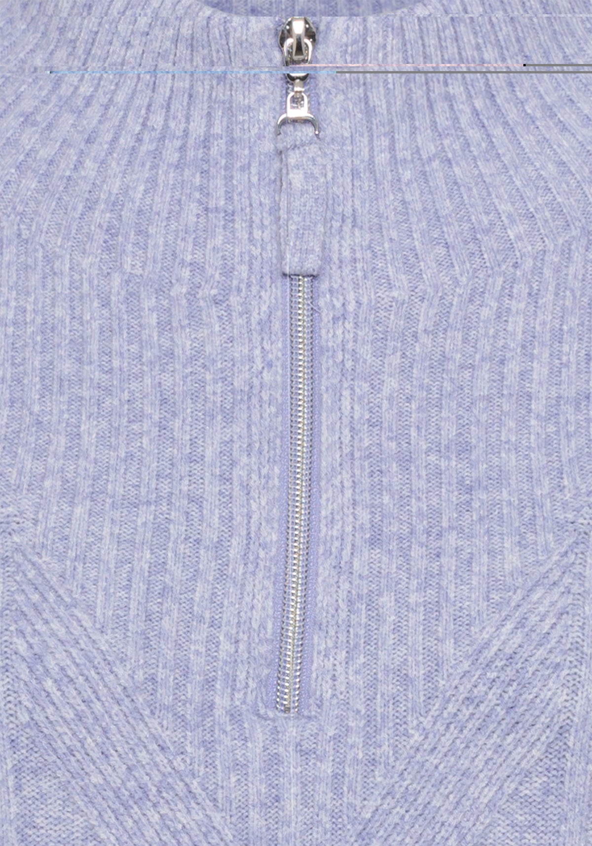 1/4 Zip Mock Neck Sweater