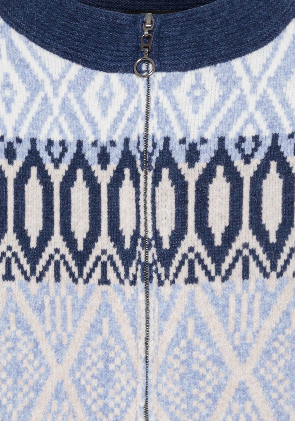 Cardigan en jacquard nordique