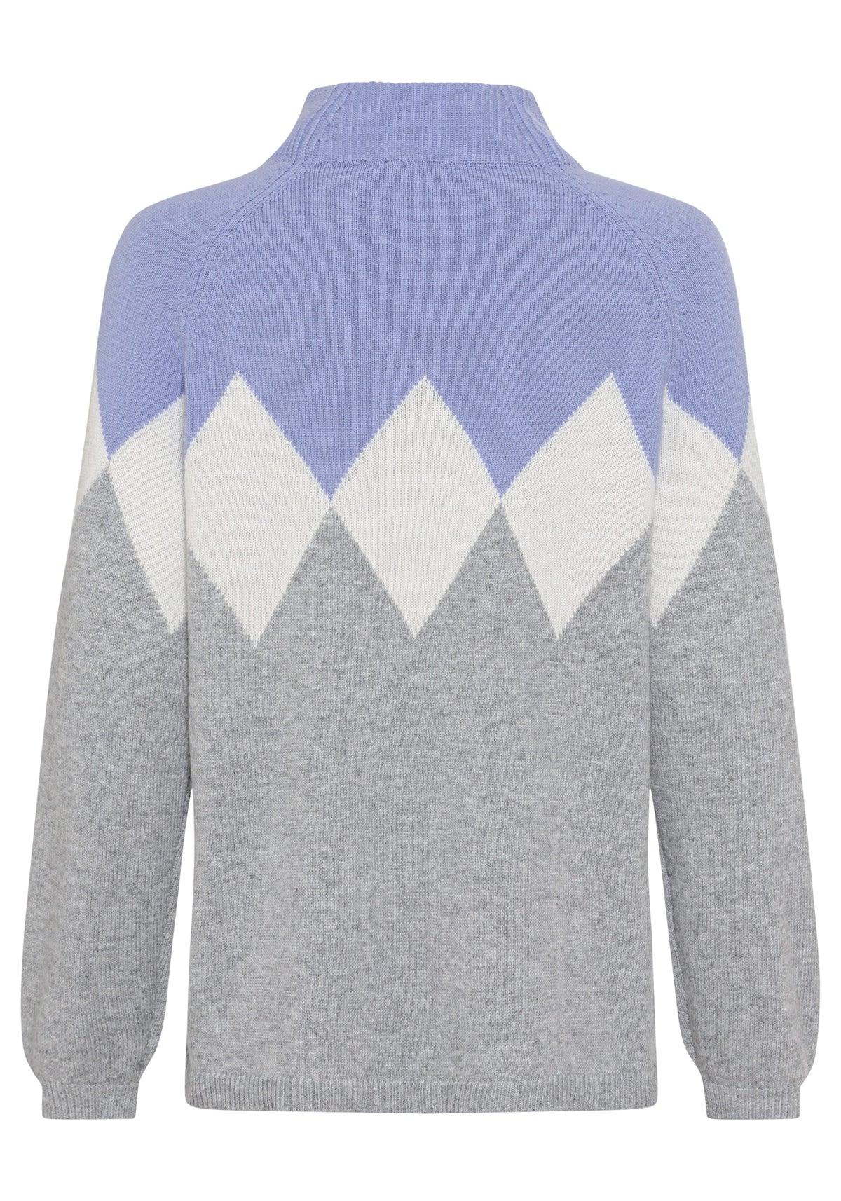 Argyle Mockneck Sweater