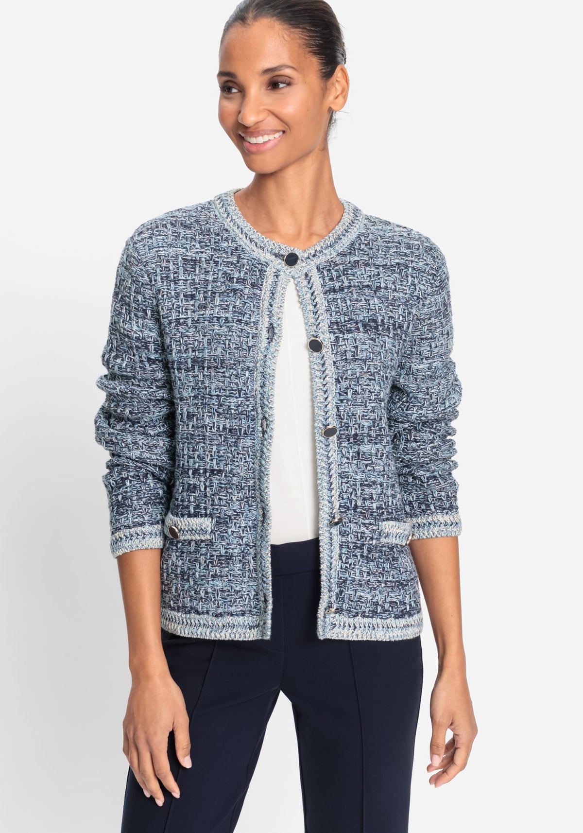 Tweed Knit Cardigan