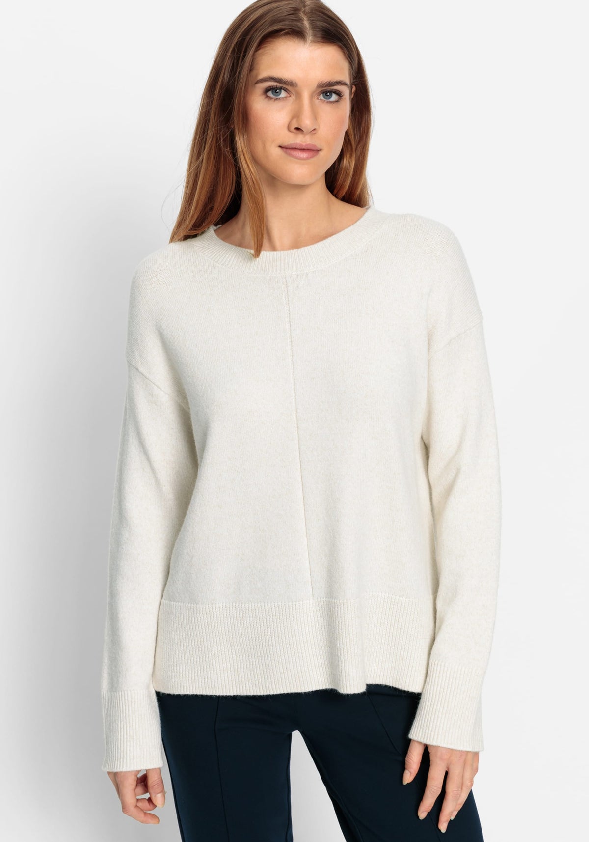 Solid Mélange Sweater