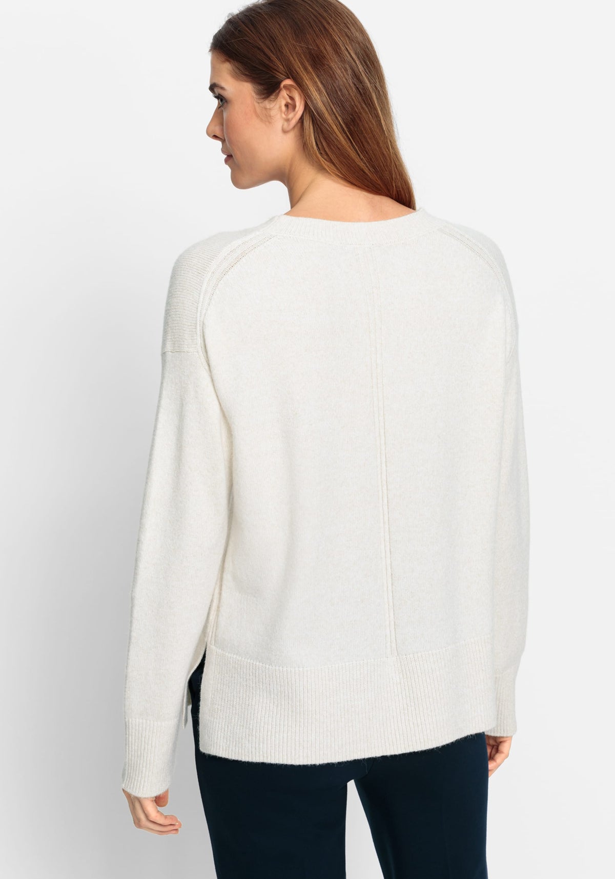 Solid Mélange Sweater