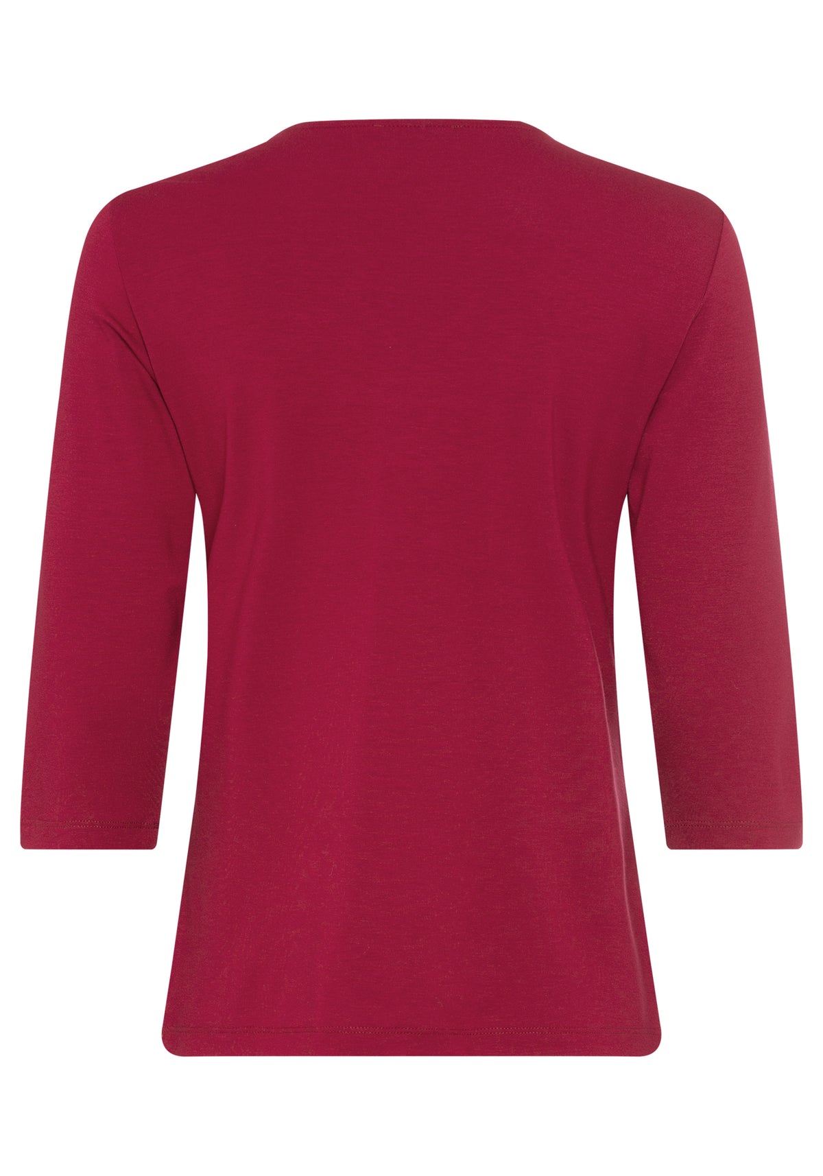 Viscose Blend V-Neck T-Shirt