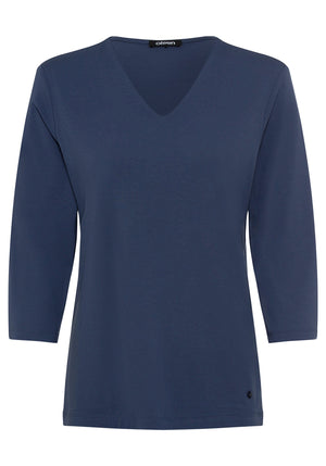 3/4 Sleeve V-Neck T-Shirt - Olsen Fashion Canada
