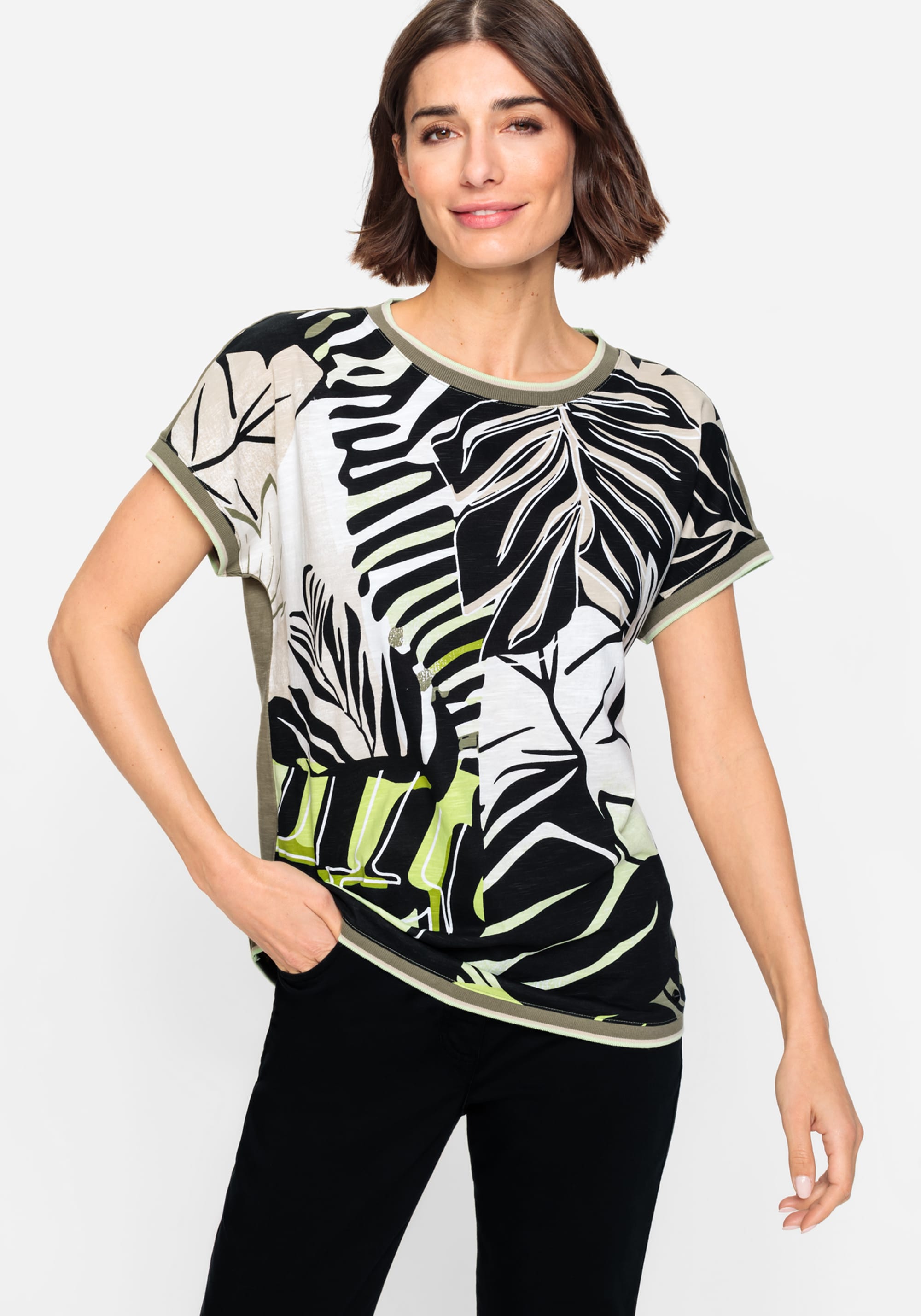 OL34001 - SINGLE JERSEY VISCOSE ELASTANE PRINTED - 95/5 - ODAVAAS