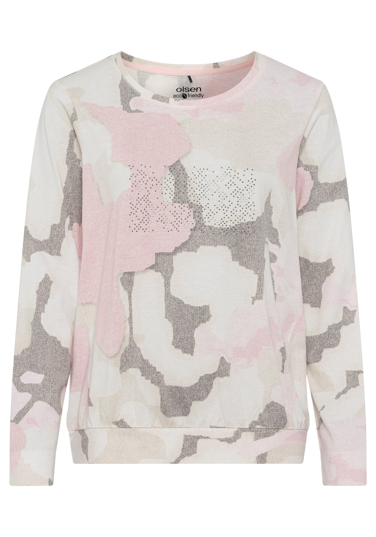 Long Sleeve Pastel Camo T-Shirt