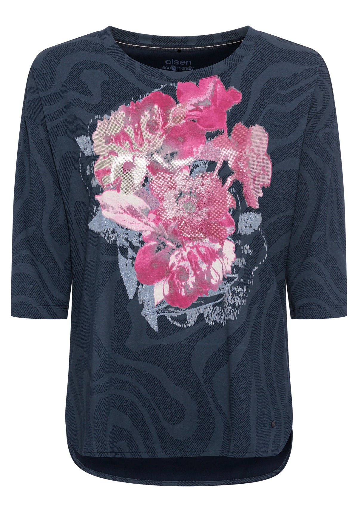 T-Shirt imprimé rose