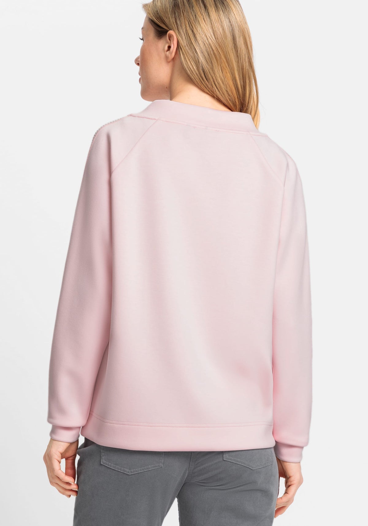 Funnel Neck Jersey Top