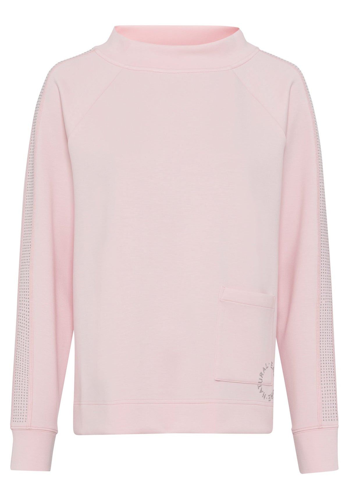 Funnel Neck Jersey Top