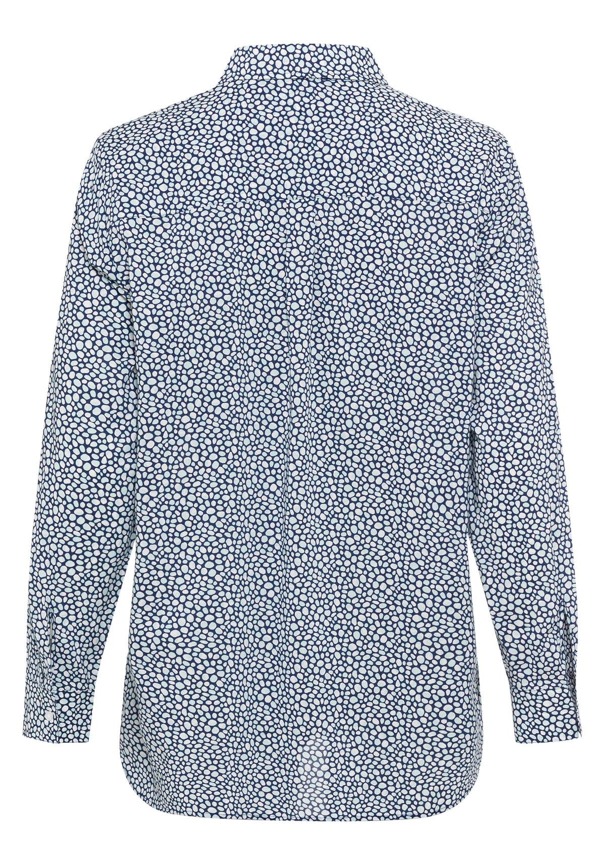 Cotton Viscose Printed Long Sleeve Shirt