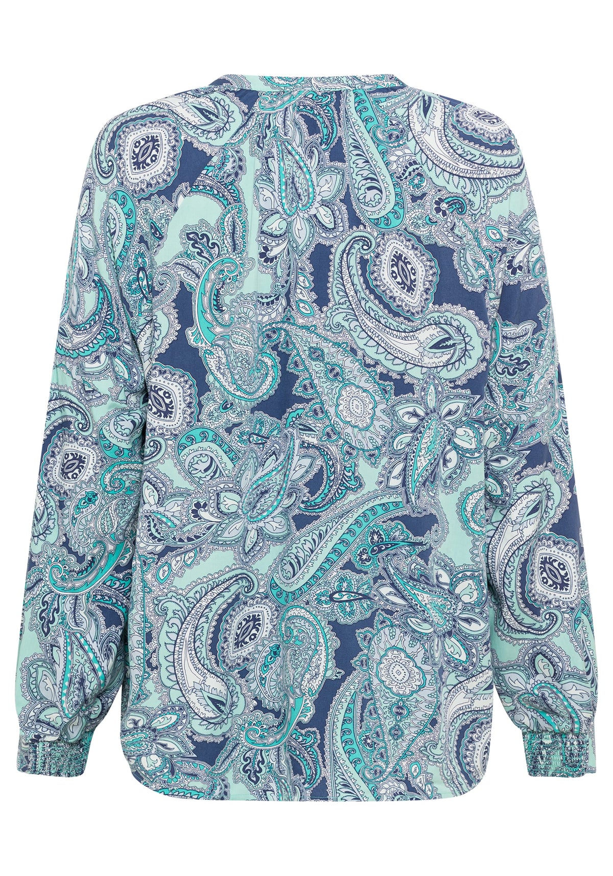 100% Viscose Paisley Print Blouse