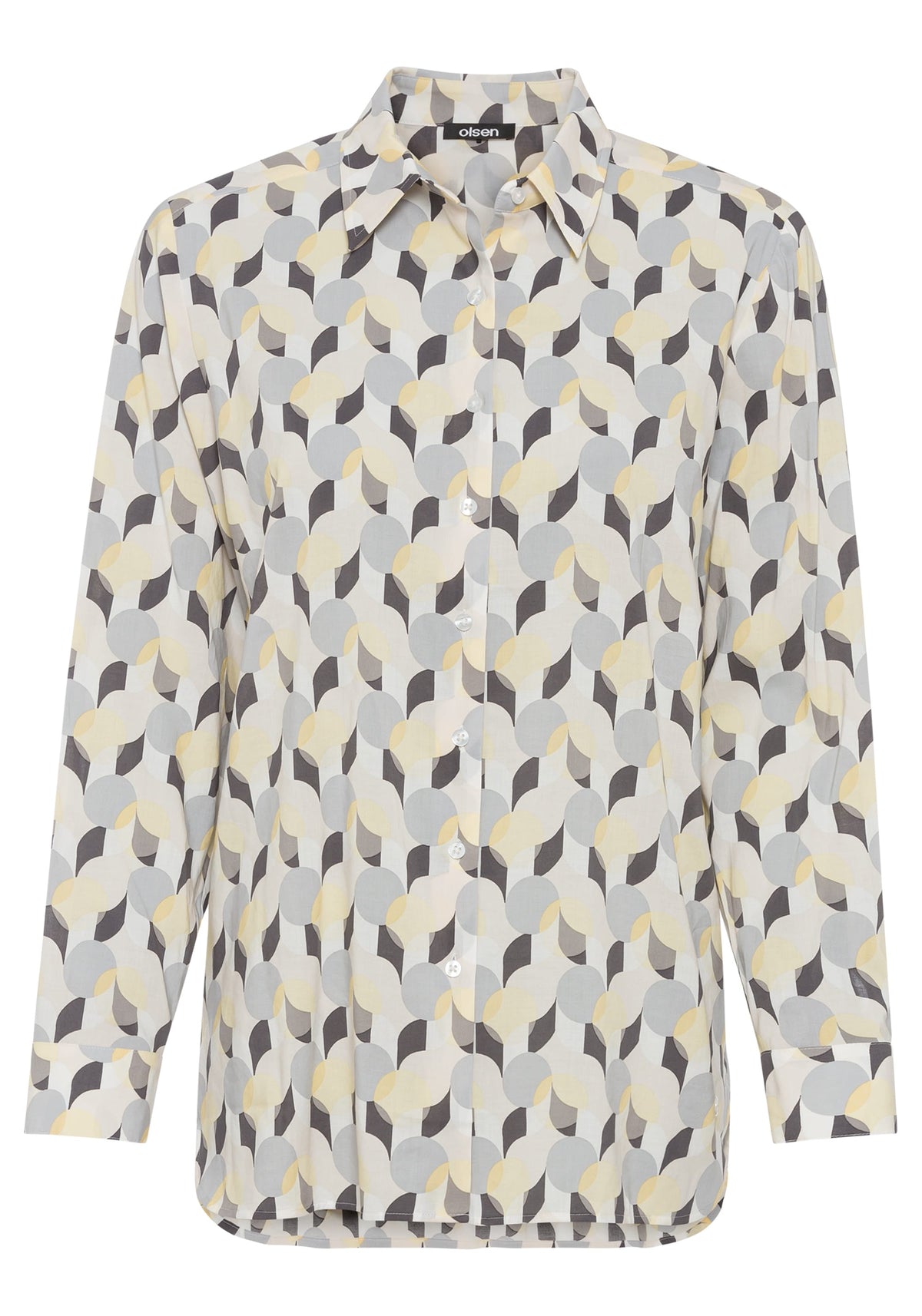 Modern Retro Print Shirt