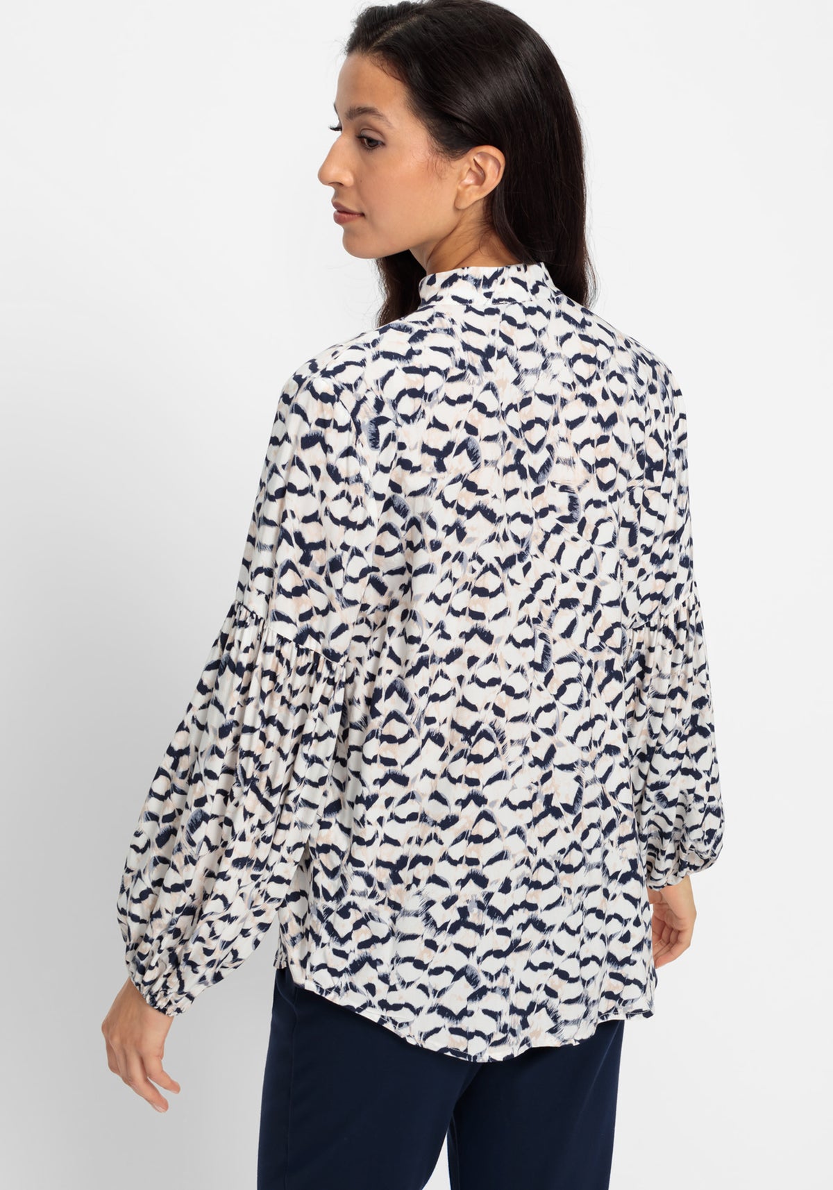 Feather Print  Shirt