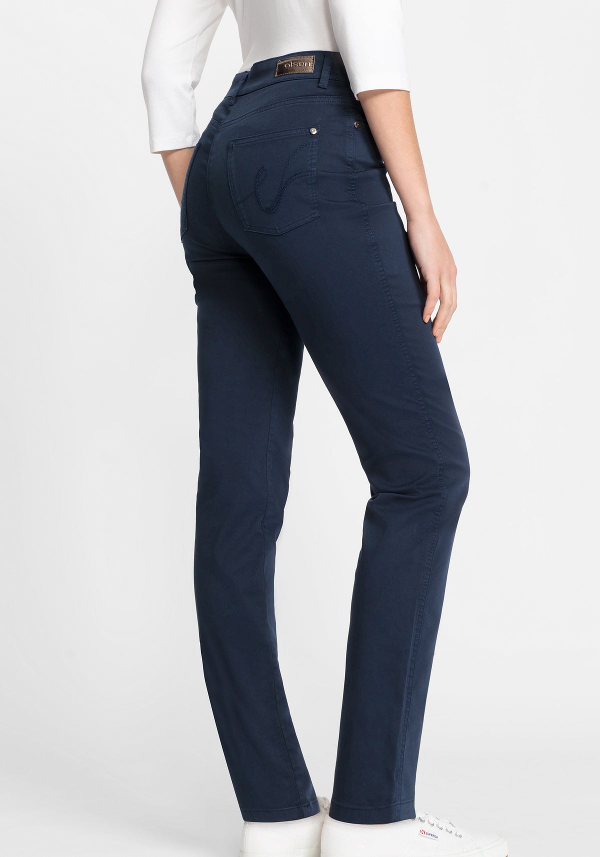 Mona Fit Slim Powerstetch Trouser