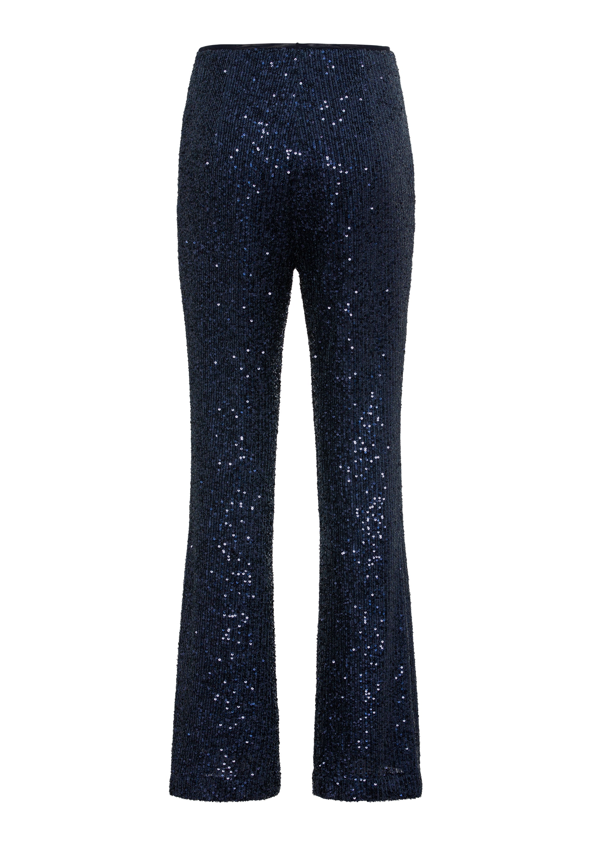 Mona Fit Bootcut Leg Allover Sequin Pull-On Pant - Olsen Fashion