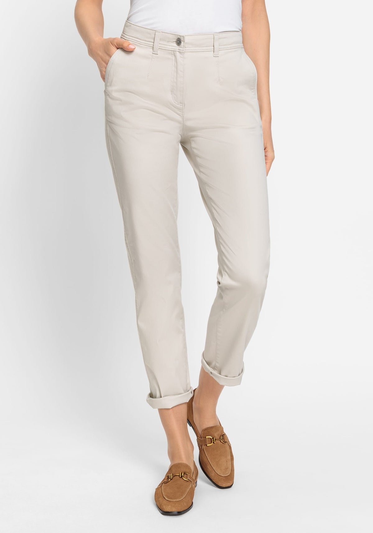 Lisa Fit Straight Leg Cropped Pant