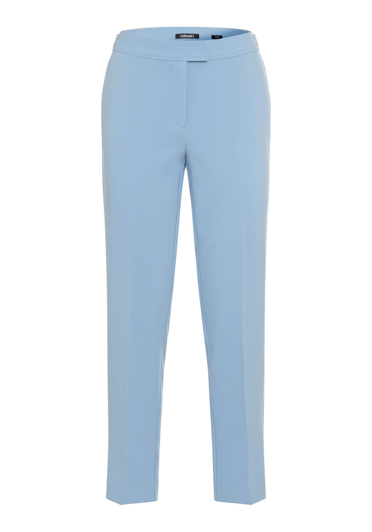 Lisa Fit Straight Leg Solid Trouser