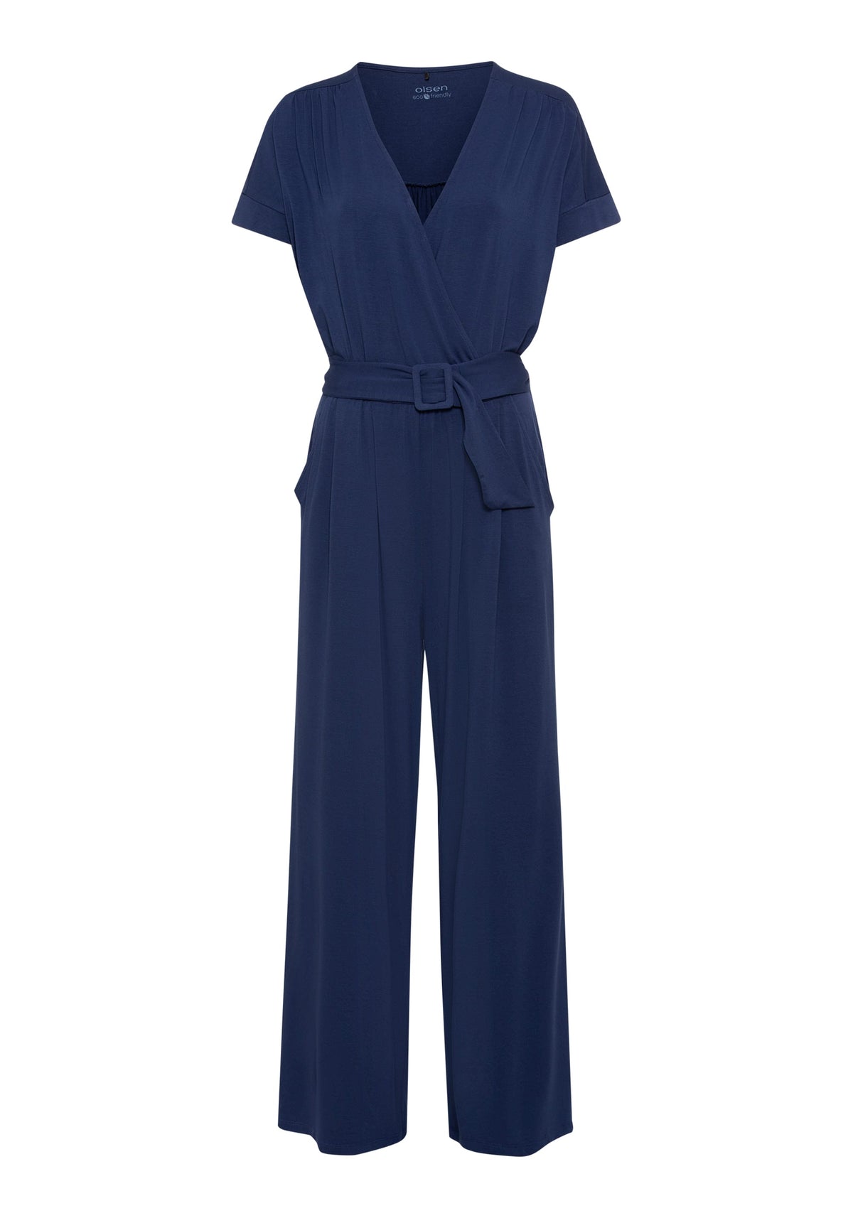 Anna Fit Wide Leg Jumpsuit contenant LENZING™ ECOVERO™ Viscose