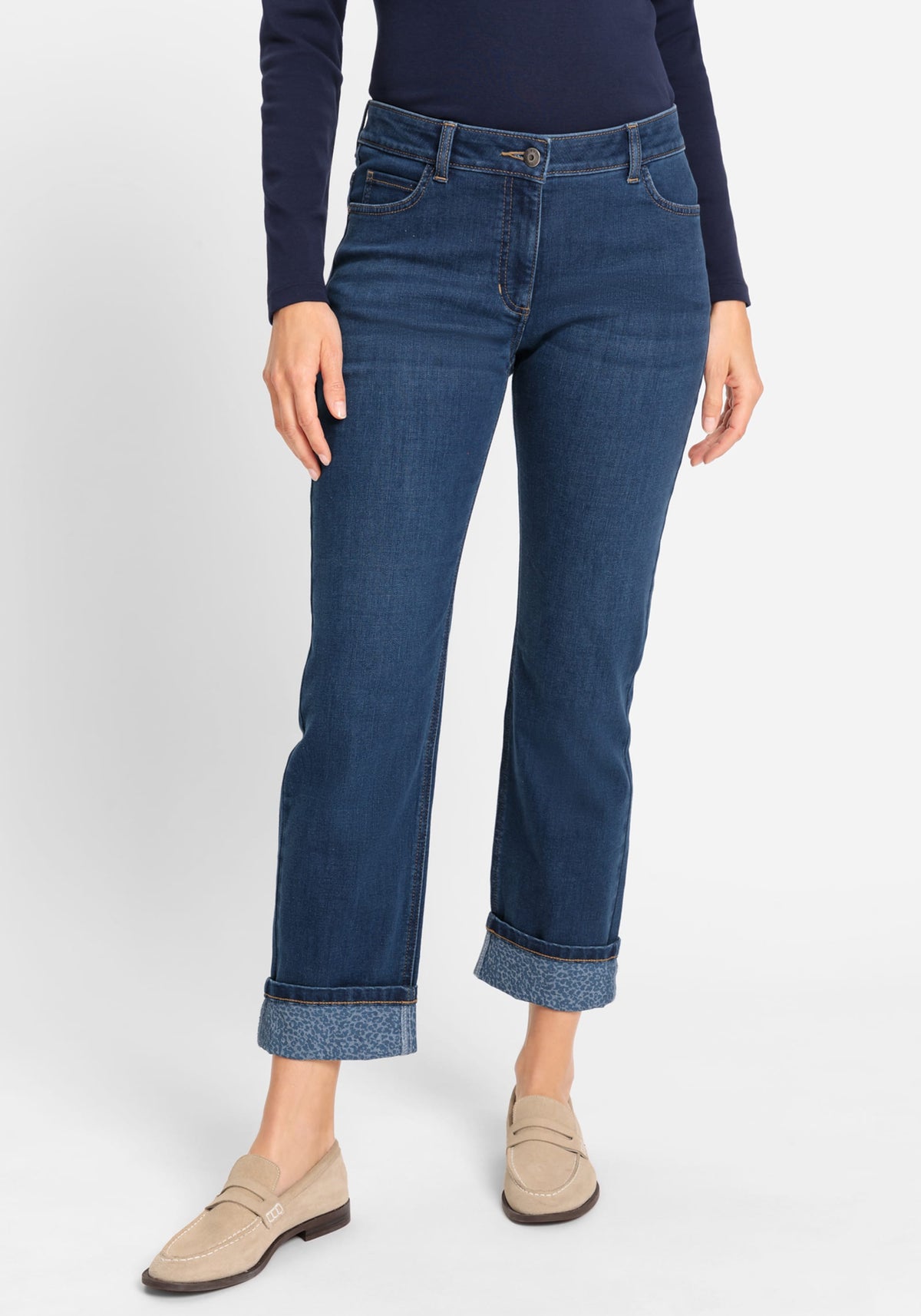 Lisa Fit Straight Leg Leo Jean