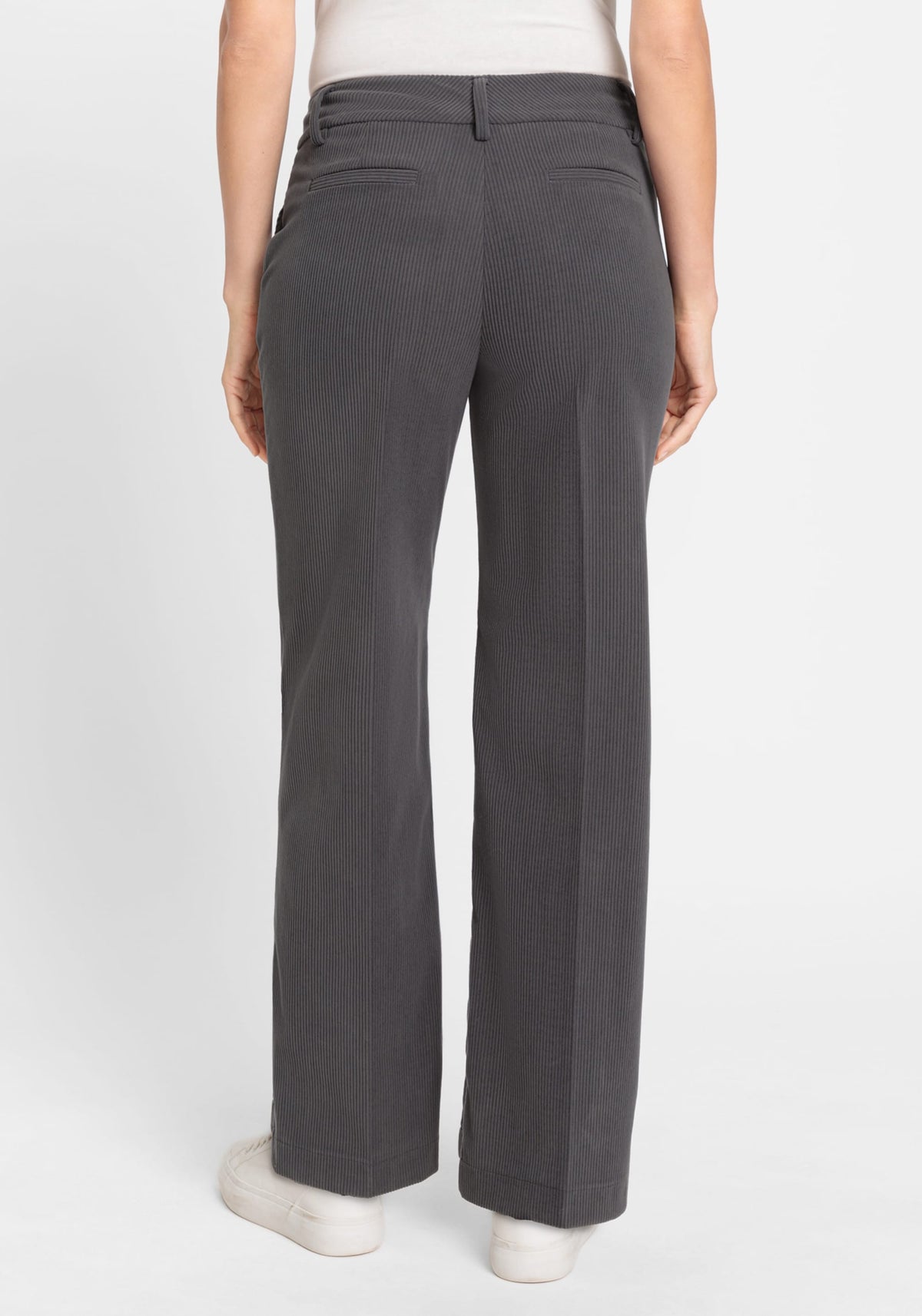 Anna Fit Wide Leg Corduroy Trouser