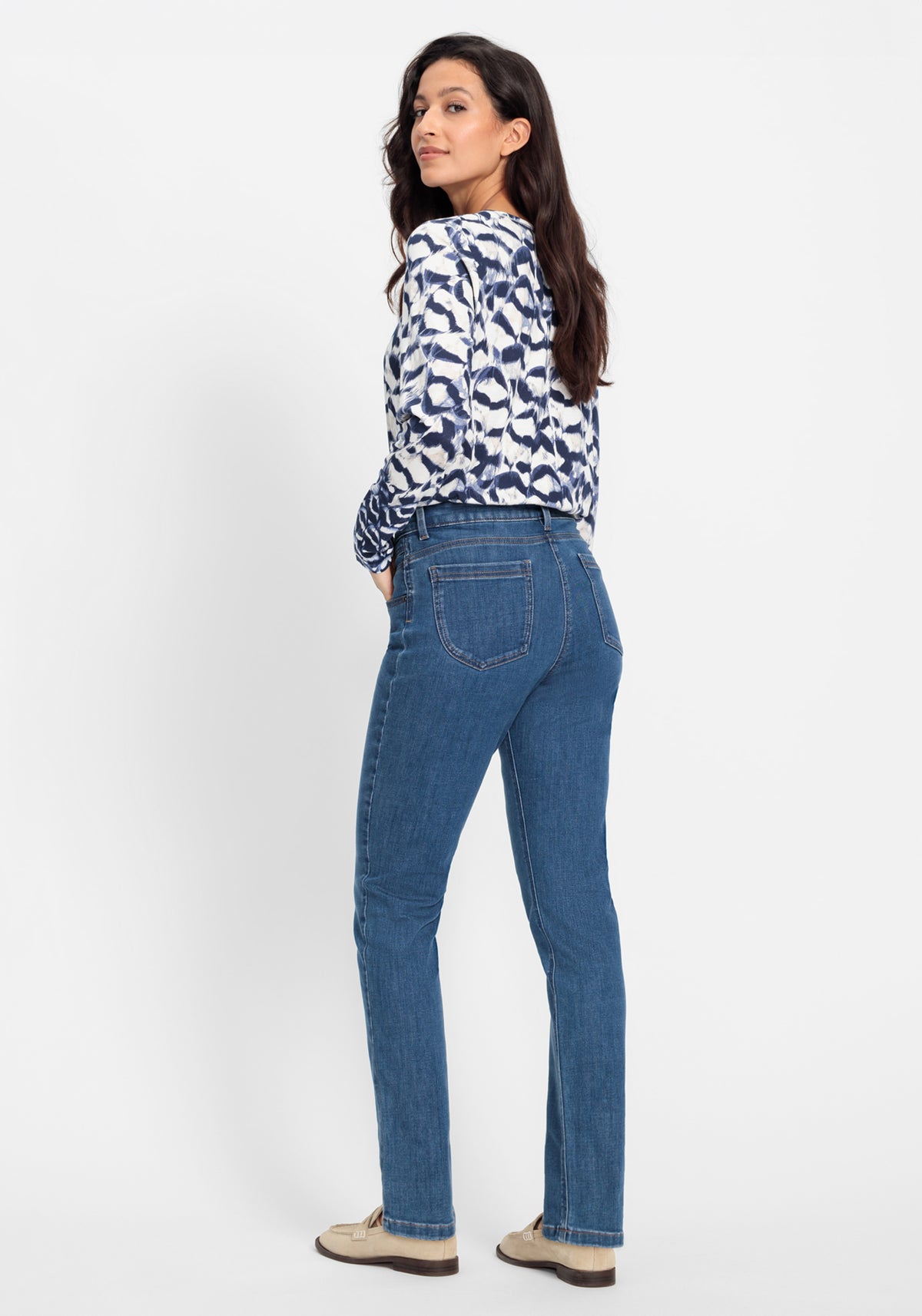 Mona Fit Slim Power Stretch Leg Jean