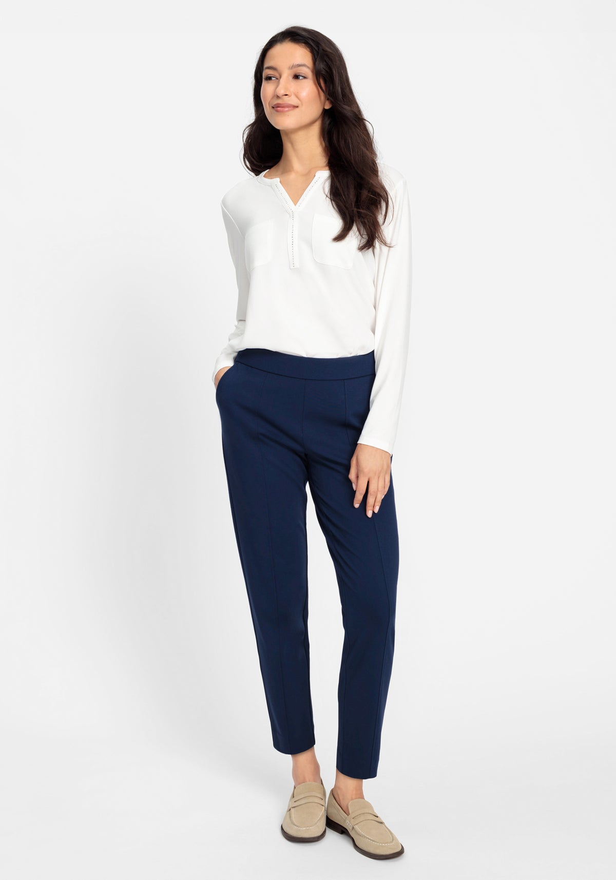 Lisa Fit Pull-On Jersey Knit Pant