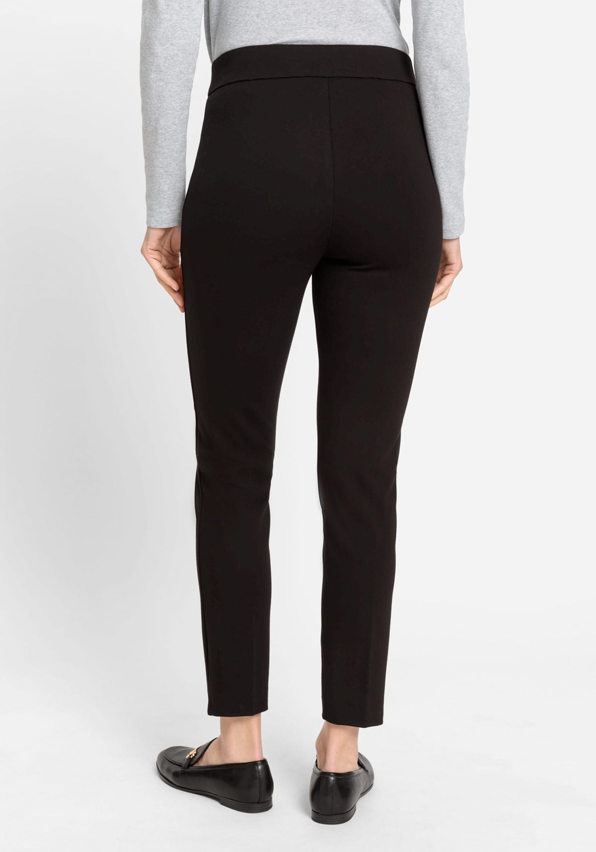 Pia Fit Slim Leg Jersey Knit Pant