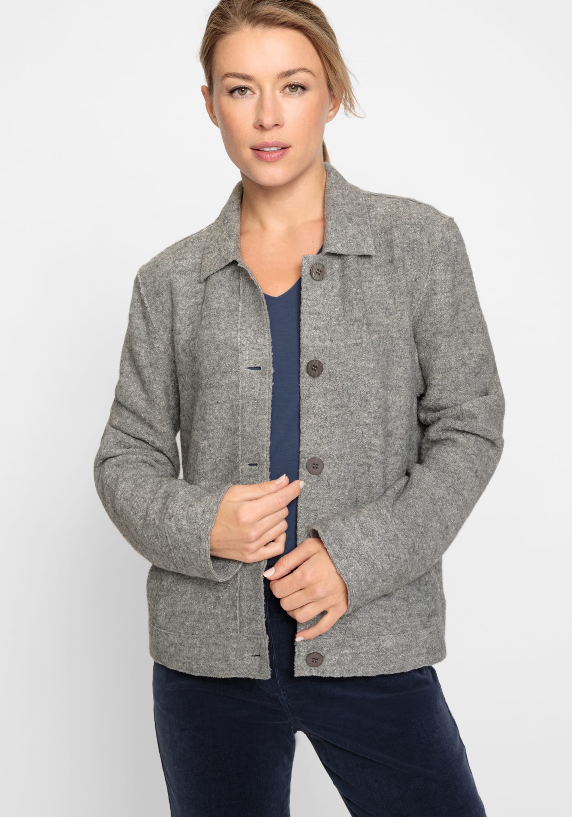 Long Sleeve Collared Jacket