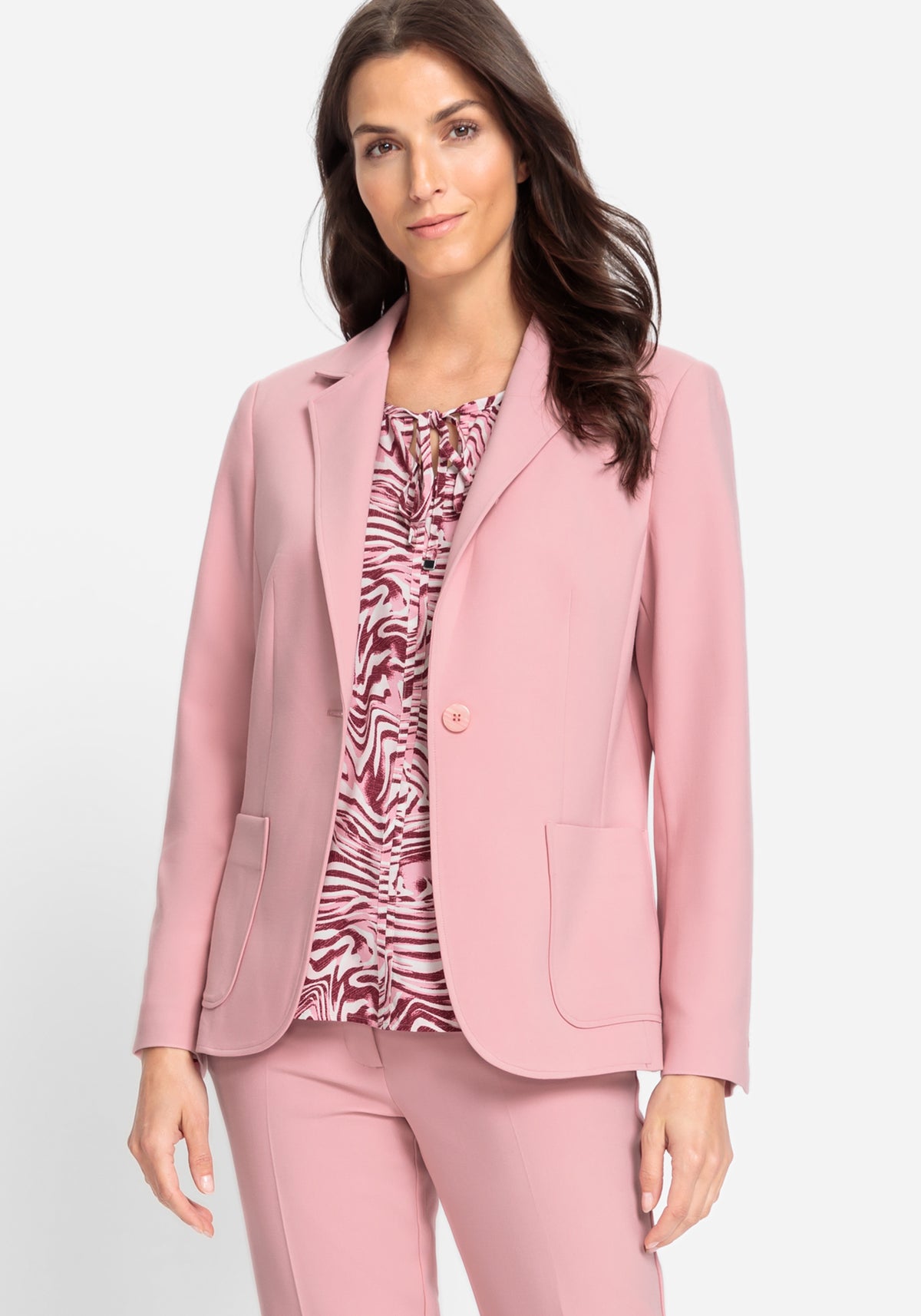 Notch Collar Blazer