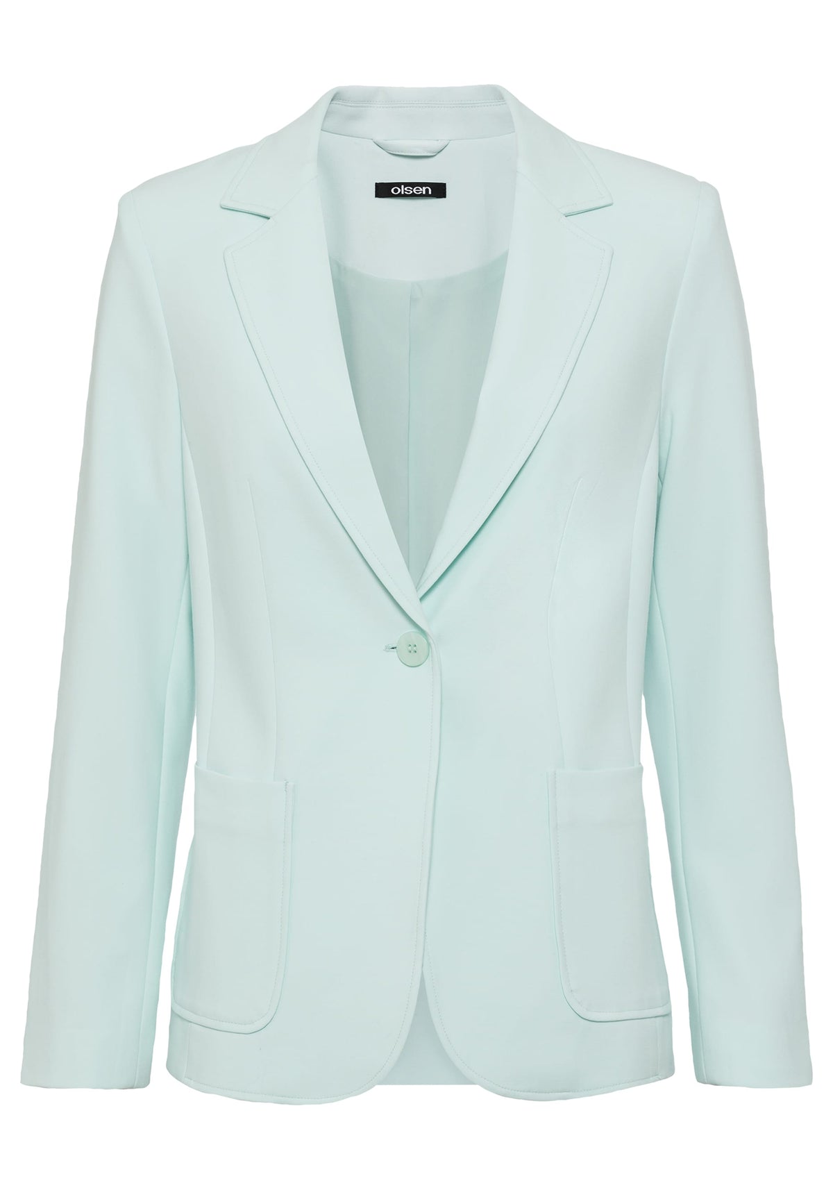 Blazer classique à col échancré